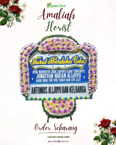 Papan Bunga Duka jhl solitaire gading serpong
