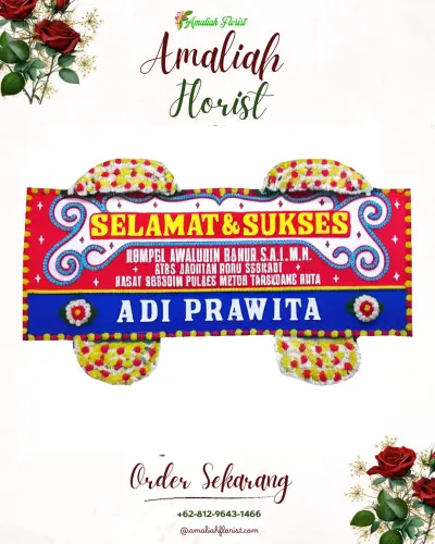 Karangan Bunga Ucapan Selamat jhl solitaire gading serpong