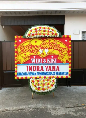 Papan Bunga Pernikahan jhl solitaire gading serpong